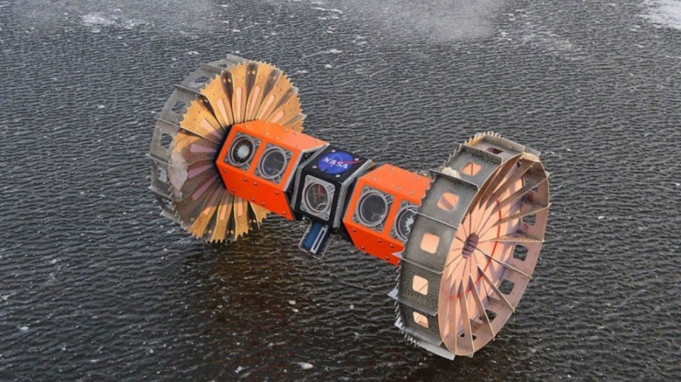 Nový NASA rover BRUIE
